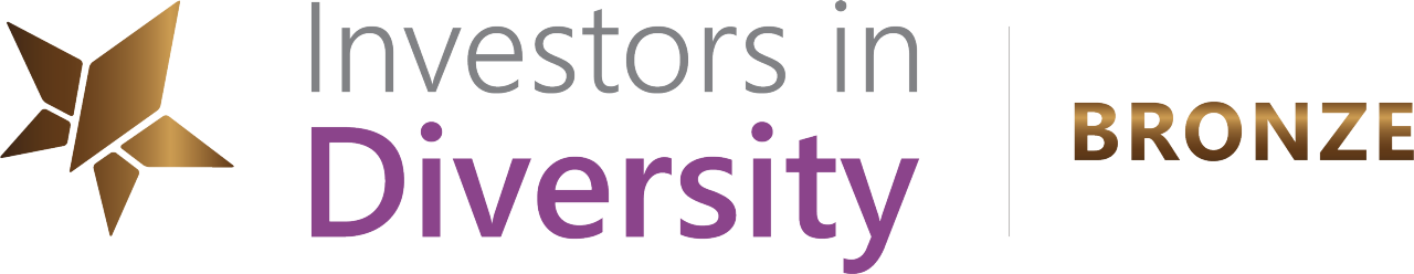 Investors in Diversity Bronze award graphic